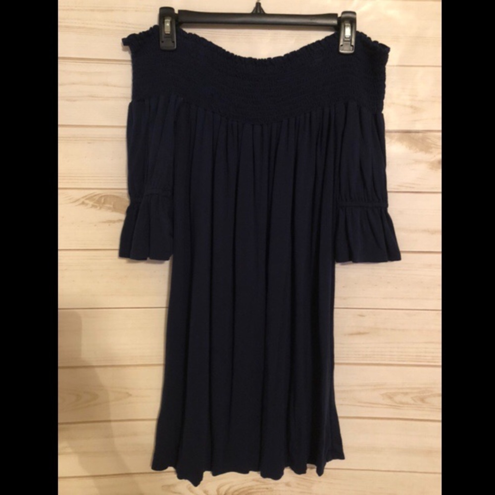 Off the shoulder dress